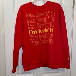 Box Lunch exclusive McDonalds sweatshirt